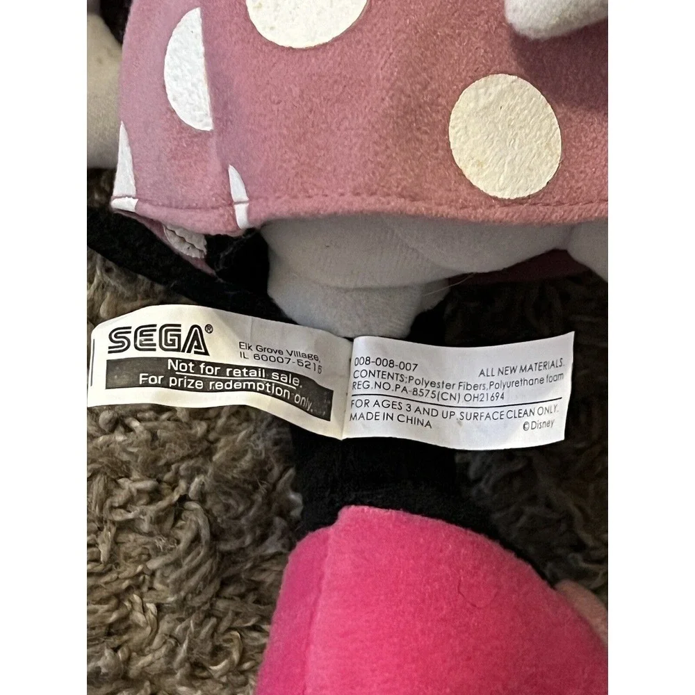 Vintage Disney Sega Plush 14